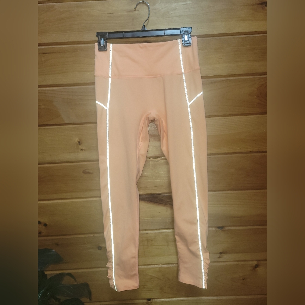 NWOT Free People leggings with reflection and ruching details size small - Picture 5 of 16